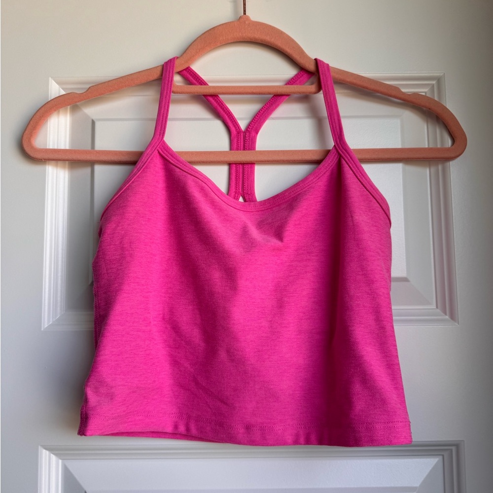 Spacedye Slim Racerback Cropped Tank
